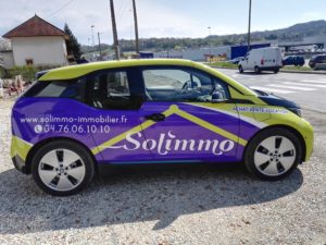Covering de véhicule pour Solimmo