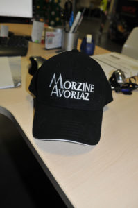 Broderie casquette Morzine Avoriaz