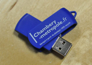 Clés USB écologiques Chambéry Métropole